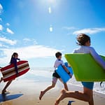 family fun, beach