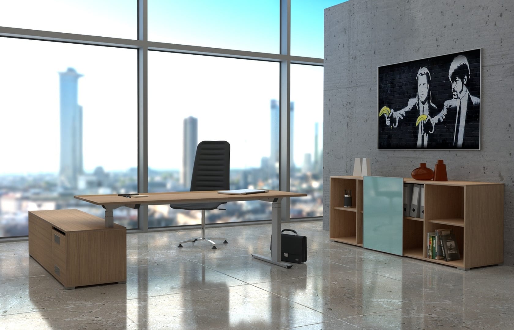 big co-working office